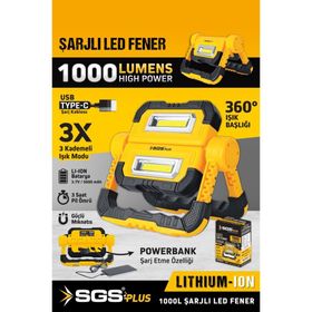 SGS 5057 500 mAh 1000 Lümen Fener