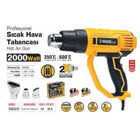 SGS 5215 2000W Sıcak Hava Tabancası