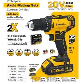 SGS 5249 20 V- 1.5 A Akülü Darbeli Matkap