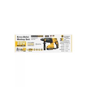 SGS 5521 Şarjlı 20 V 4 Ah Kırıcı Delici Matkap