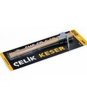 SGS Ahşap Saplı Çelik Keser