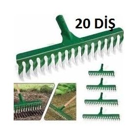 SGS Burgulu 20 Diş Tırmık