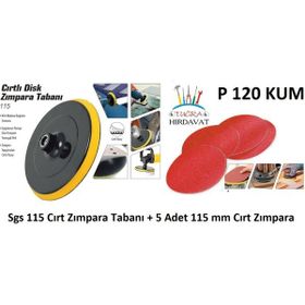 SGS P120 Kum 115 mm Cırtlı Zımpara