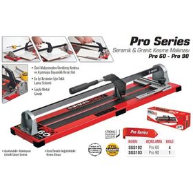 SGS Pro 60 Seramik Fayans Mermer Granit Kesme Makinesi