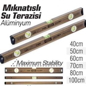 SGS SGS1719 Alüminyum Mıknatıslı 70 cm Su Terazisi