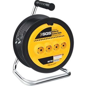 SGS SGS2133 3x2.5 mm 20 mt Makaralı Uzatma Kablo