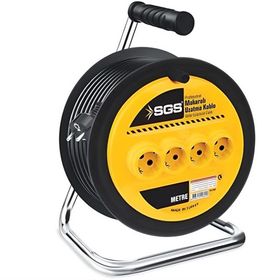 SGS SGS2135 3x2.5 mm 40 mt Makaralı Uzatma Kablo