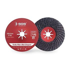 SGS SGS289 180 mm Turbo Fiber Disk Zımpara