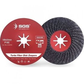 SGS SGS289 180 mm Turbo Fiber Disk Zımpara