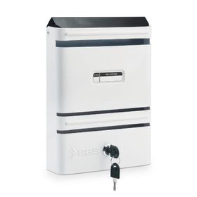SGS SGS333 Beyaz Metal Posta Kutusu