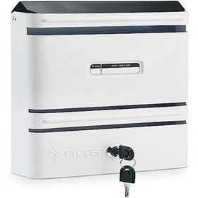 SGS SGS333 Beyaz Metal Posta Kutusu