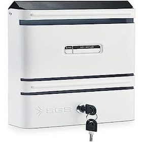 SGS SGS333 Beyaz Metal Posta Kutusu