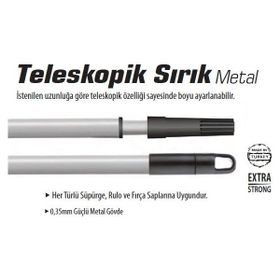 SGS SGS6203 3 mt Teleskopik Metal Sırık
