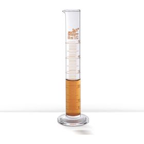 S&H Labware Şeffaf 50 ml Silindirik Mezür