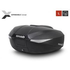 Shad SH58X Siyah Carbon Arka Motosiklet Çantası