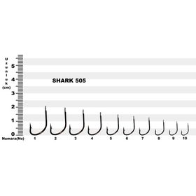 Shark 505 No:9 100'lü Olta İğnesi