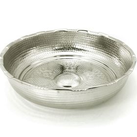 Shark Anadolu Beyaz Bakır 20 cm Hamam Tası