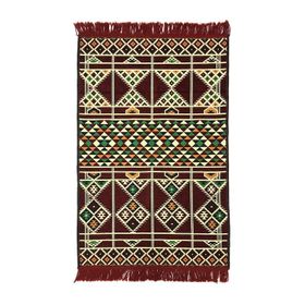 Shark Anatolia Baklava Bordo 80x120 cm Kilim