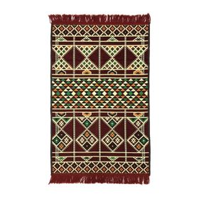 Shark Anatolia Baklava Bordo 80x120 cm Kilim