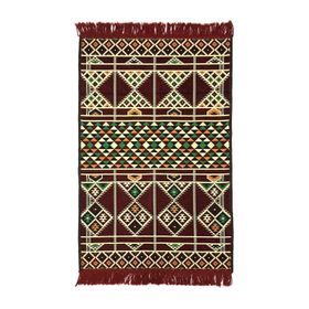 Shark Anatolia Baklava Bordo 80x120 cm Kilim