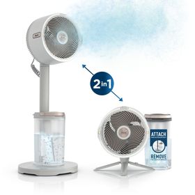 Shark Flexbreeze Promist Beyaz Taşınabilir Buharlı Fan