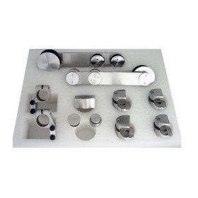 Shark HT-8101E-SET-CAM Lama Paslanmaz Sürme Cam Kapı Mekanizma Seti