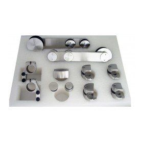 Shark HT-8101E-SET-CAM Lama Paslanmaz Sürme Cam Kapı Mekanizma Seti