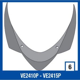 Shark VE2410P Şeffaf S900C Arka Havalandırma