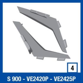 Shark VE2420P Şeffaf S900 Tepe Havalandırma