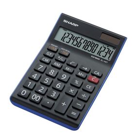 Sharp EL-145T-BL 14 Hane Masaüstü Hesap Makinesi