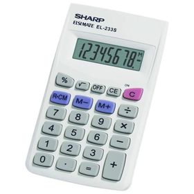 Sharp EL-233SB Temel Hesap Makinesi
