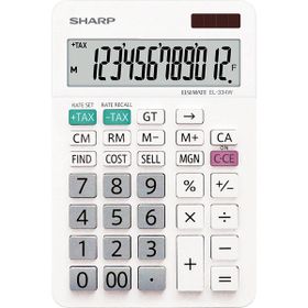 Sharp EL-334W 12 Hane Masaüstü Hesap Makinesi