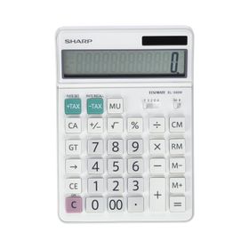 Sharp EL-340W Siyah Beyaz 12 Hane Masa Üstü Hesap Makinesi