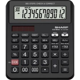 Sharp EL-CC12D 12 Hane İşlem Kontrollü Masaüstü Hesap Makinesi