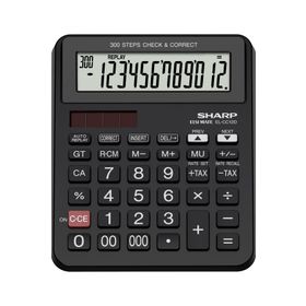 Sharp EL-CC12D 12 Hane İşlem Kontrollü Masaüstü Hesap Makinesi