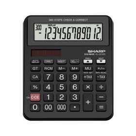 Sharp EL-CC12D 12 Hane İşlem Kontrollü Masaüstü Hesap Makinesi