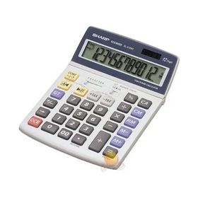 Sharp EL2125C Masaüstü 12 Haneli Hesap Makinesi