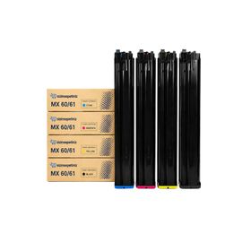 Sharp MX-2651 MX-61GT CMYK Muadil Toner Takım