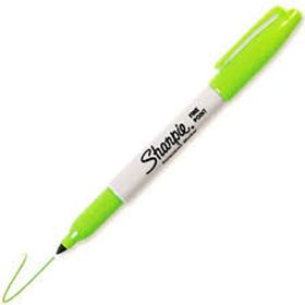 Sharpıe 1740641 Fine Limon Yeşili Markör Kalem