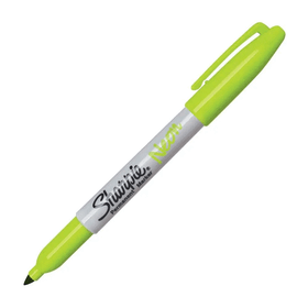Sharpie 1881134 Permanent Neon Yeşil Marker