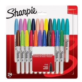 Sharpie 944841-1996113 Set Permanent Karışık Renk 24lü Markör Kalem