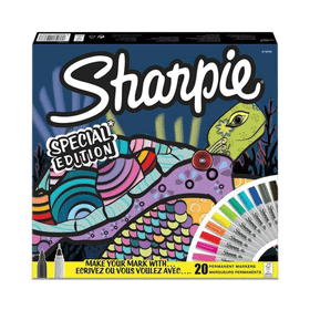 Sharpie Fine 20'li Kaplumbağa Permanent Markör