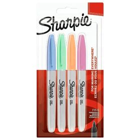 Sharpie Fine 4'lü Permanent Markör Pastel