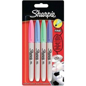 Sharpie Fine Permanent Marker Kalem 4’lü Set