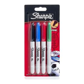 Sharpie Fine Permanent Standart 4'lü Markör Kalem