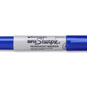 Sharpie Mavi Super Kalın Marker Çizim Kalemi