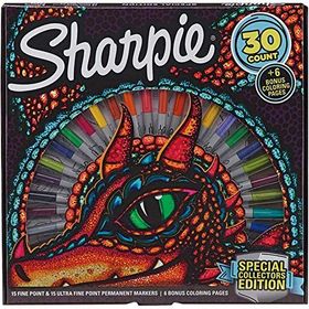 Sharpie Mavi Super Kalın Marker Çizim Kalemi