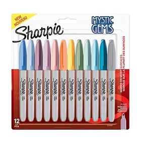 Sharpie Mystic Gems 12'li Paket Fine Permanent Markör Kalem