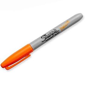 Sharpie Neon Permanent Fosforlu Turuncu Markör Kalem