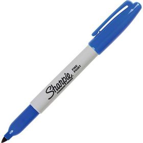 Sharpie Permanent Fine Yuvarlak Uçlu Mavi Markör